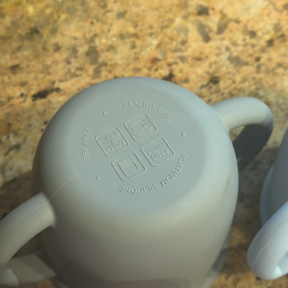 Milkdot • Trio of Silicone Sippy Cups for Baby • NEW! Unisex🦋 - Picture 8 of 9